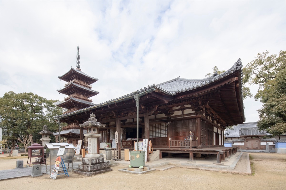 写真01：Main Hall and Five-Tiered Pagoda