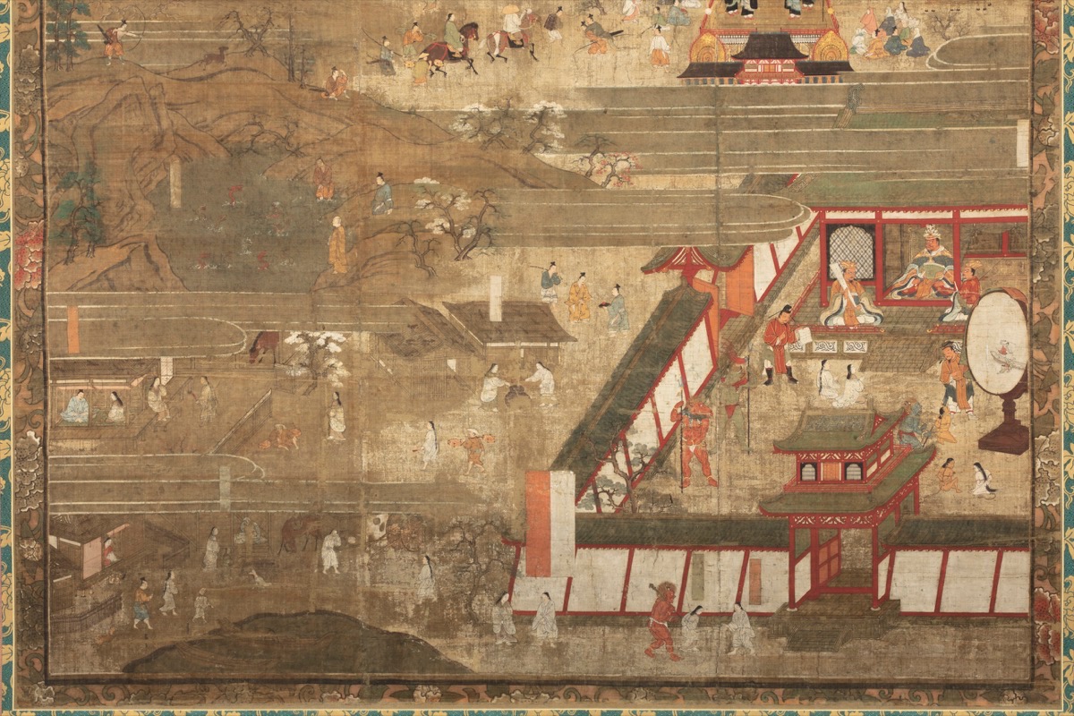 写真07：Origins of Hakujo Doji, Origins of Togan Boto, partial